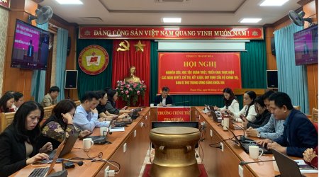 Nâng cao chất lượng xây dựng Đảng về đạo đức thông qua công tác đào tạo cán bộ ở Trường Chính trị tỉnh Thanh Hóa