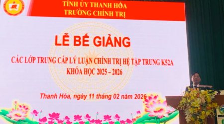 Bế giảng các lớp TCLLCT K52A