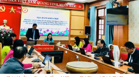 Toạ đàm khoa học “Phát huy vai trò nòng cốt của giảng viên Khoa Lý luận cơ sở trong bảo vệ nền tảng tư tưởng của Đảng, đấu tranh phản bác các quan điểm sai trái, thù địch trong giai đoạn hiện nay”