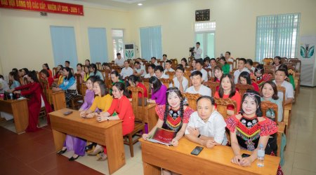 Lễ bế giảng lớp TCLLCT Thường Xuân, khóa học 2024 - 2025.